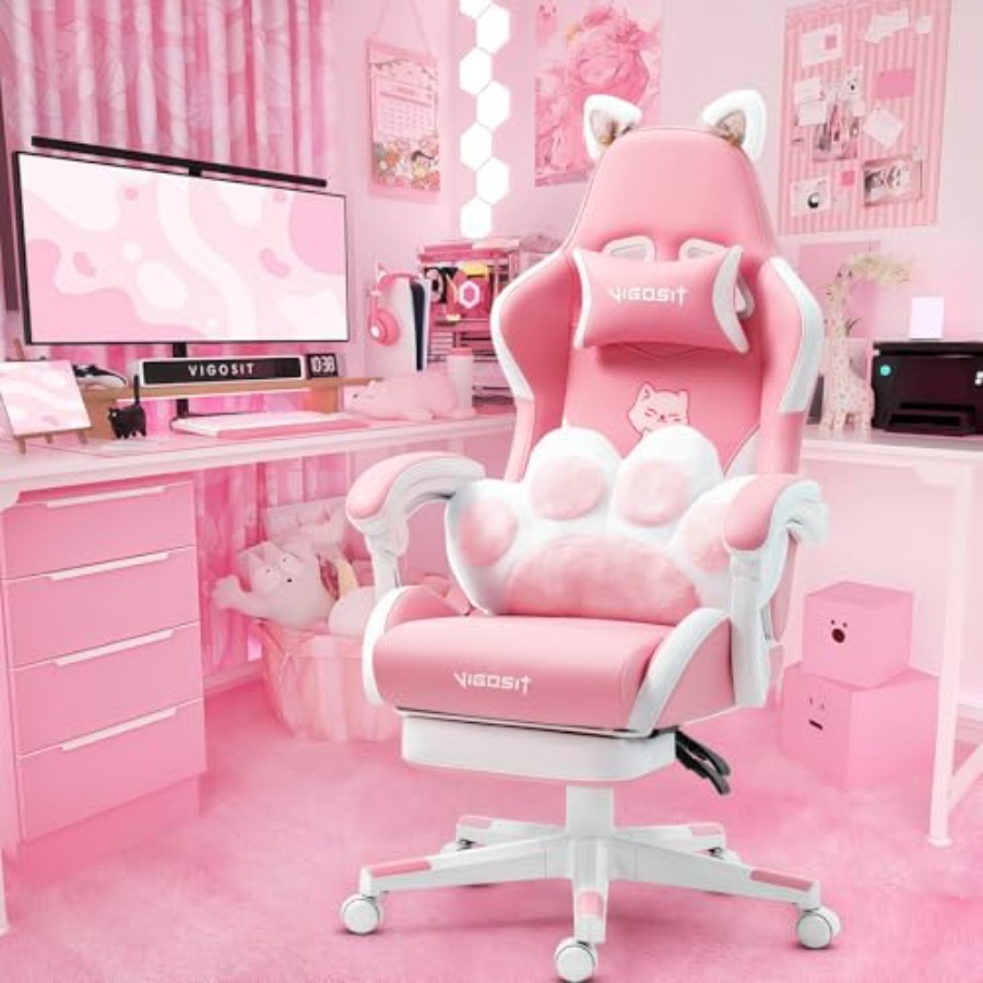 Home Office Design - كرسي مريح للألعاب، مناسب للاستخدام في