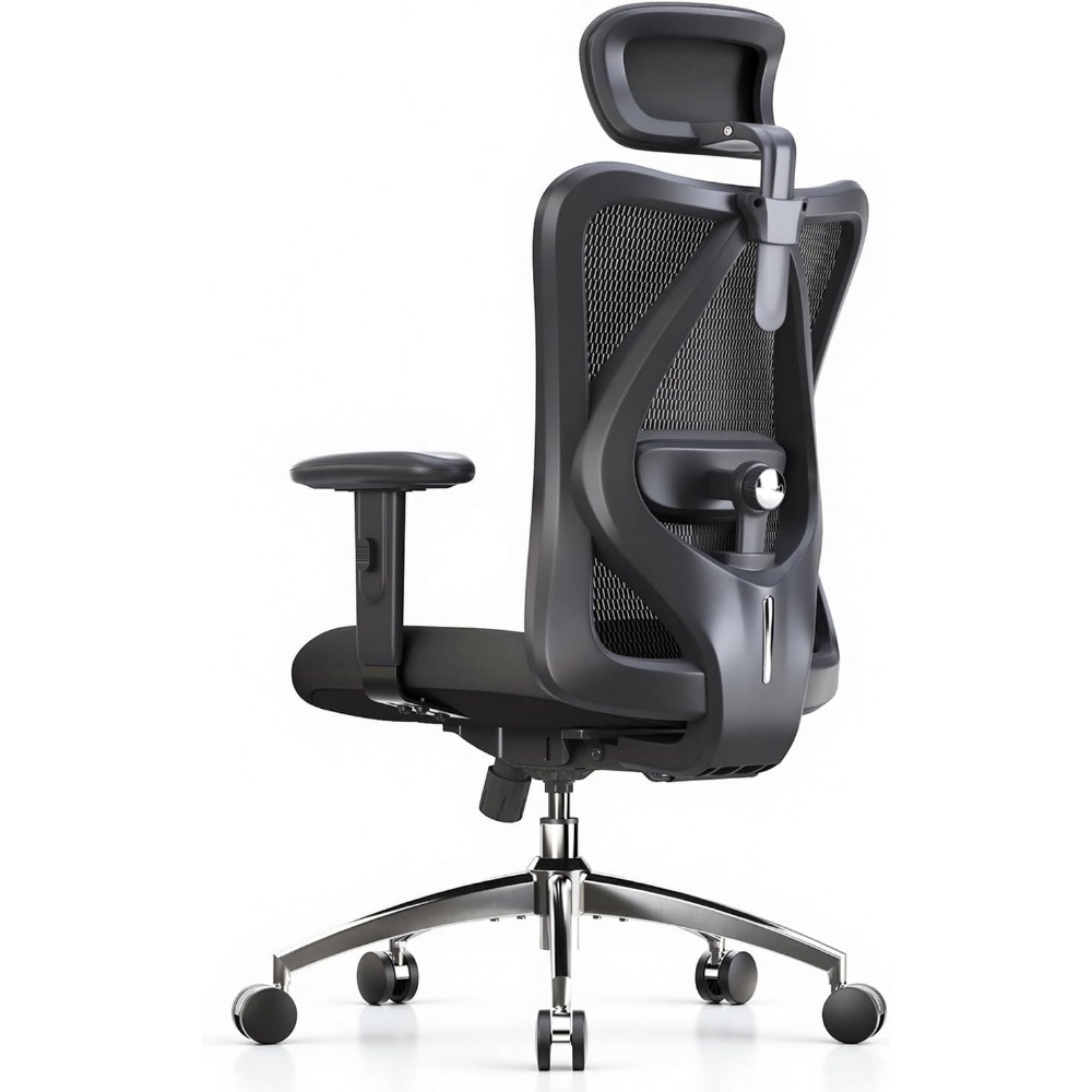 Home Office Chair - كرسي مكتب شبكي مريح مع دعم