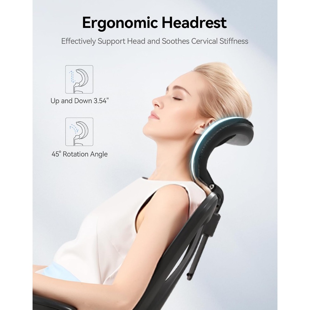 كرسي مكتب شبكي مريح مع دعم قطن - مراجعة Home Office Chair وسعره