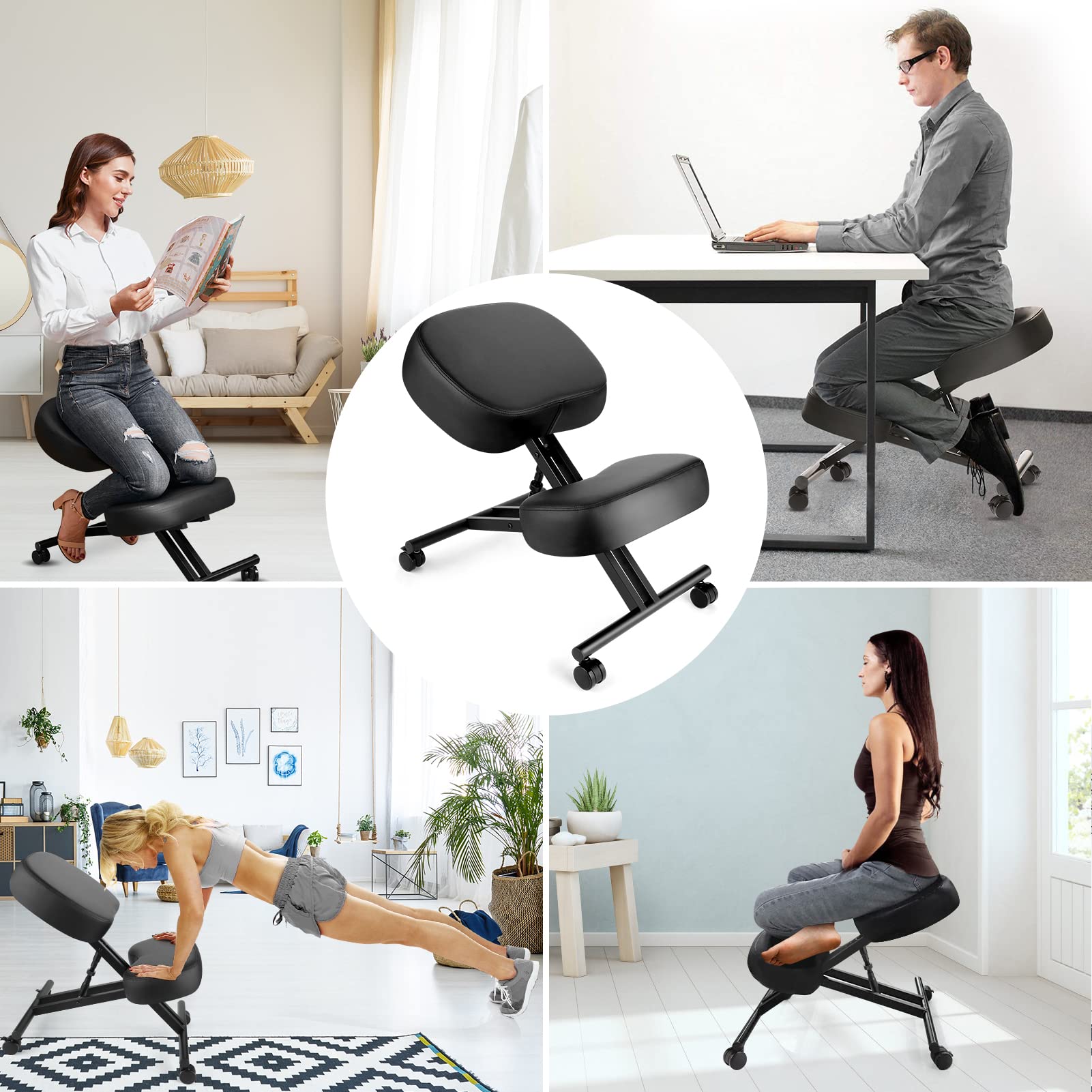كرسي للركوع مريح للمكتب، مقعد  - مراجعة Home Office Chair وسعره