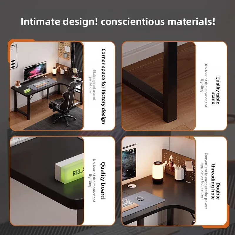 مكتب الكمبيوتر طاولة زاوية الم - مراجعة Home Office Work Table وسعره