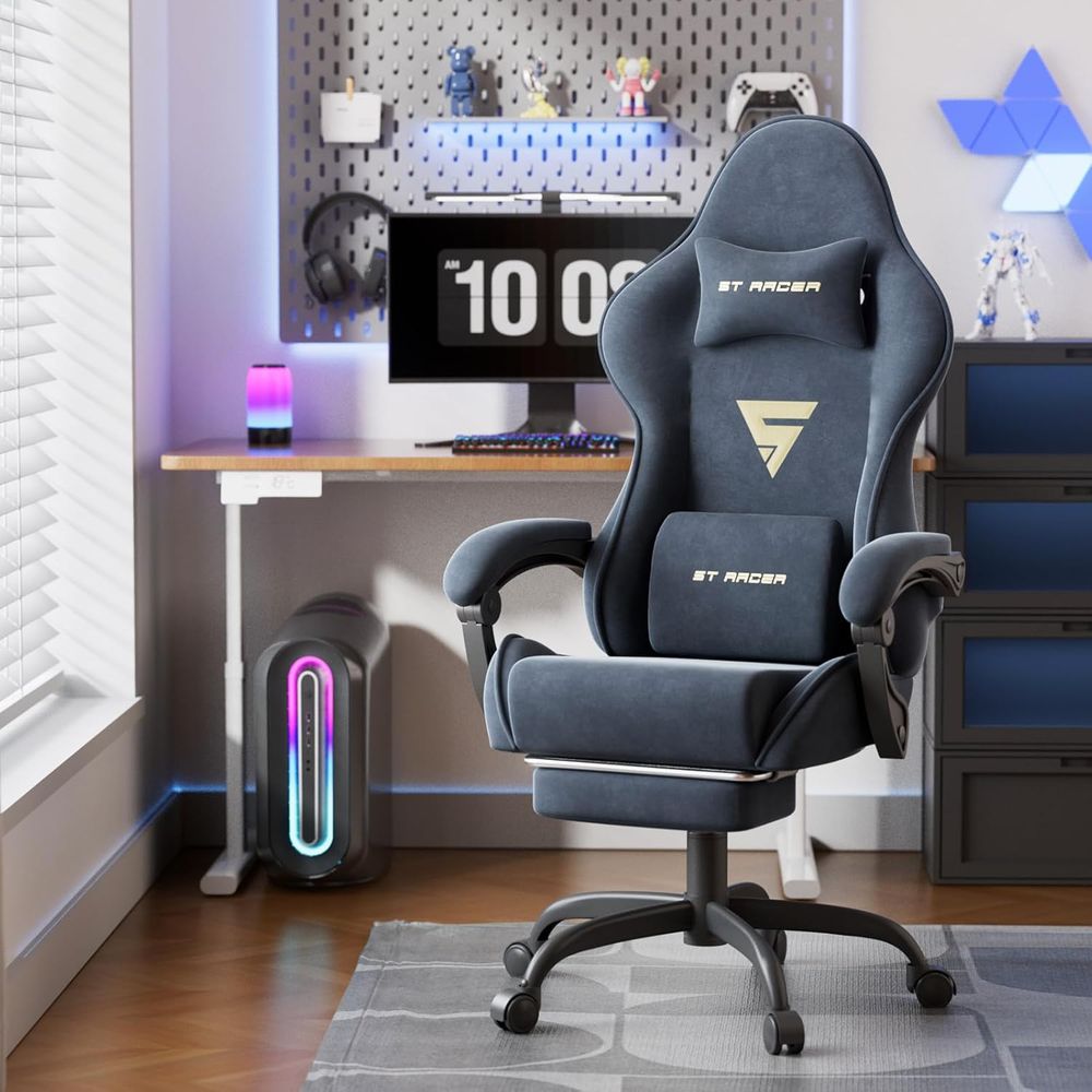 كرسي ألعاب مريح مع مسند للقدمي - مراجعة Home Office Chair وسعره