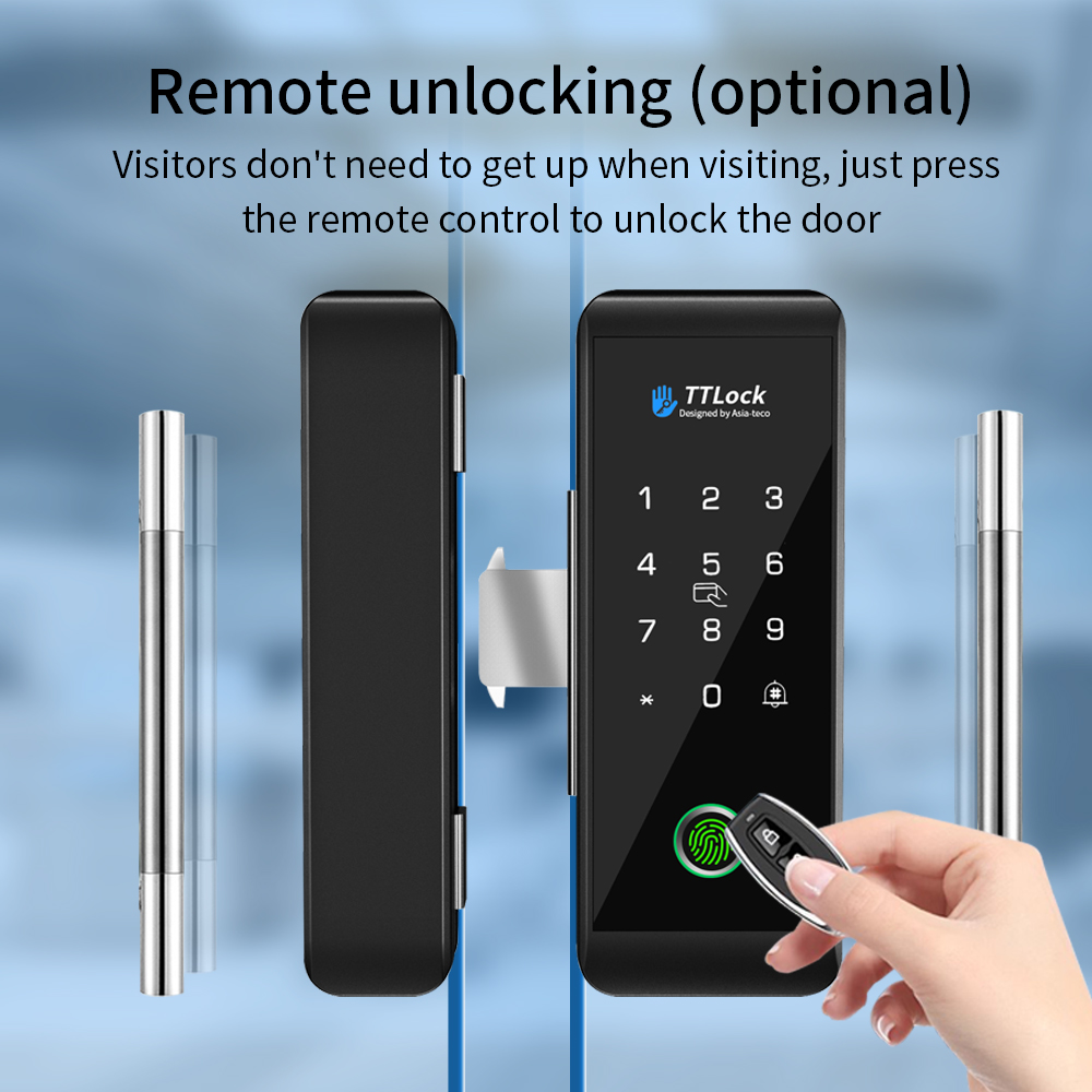 TTLOCK قفل زجاجي ذكي التعرف عل - مراجعة Home Office Immigration وسعره